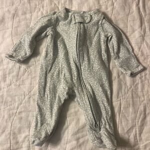 10/$20 Christmas sale! Green Patterned Infant Sleeper Mix, Match, and Bundle
